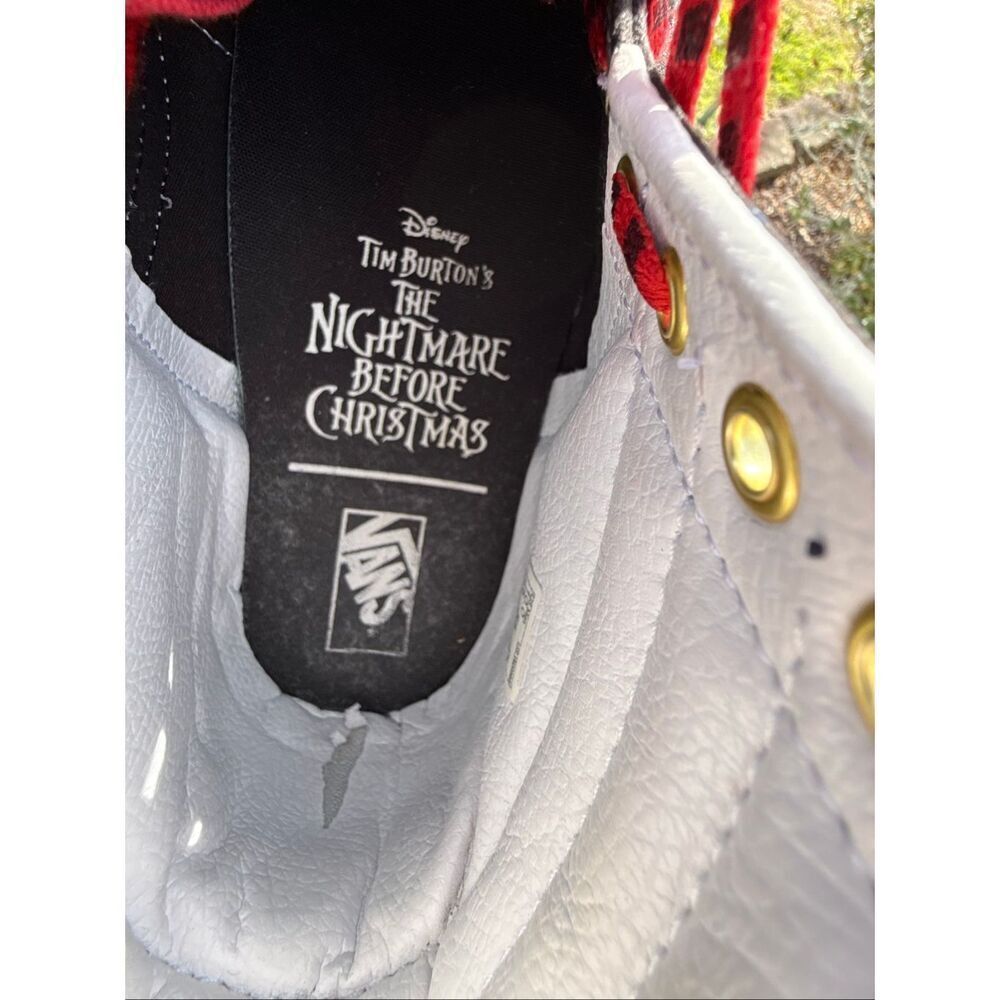 Vans Men's Size 10 Nightmare Before Christmas Sk8 High Shoes Jack Skellington - Picture 15 of 16